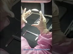 4-дюймовые, 6-дюймовые, 8-дюймовые, 12-дюймовые DSP сапфировые пластины, произведено в КИТАЕ