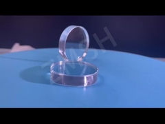 Сапфировое оптическое окно Al2O3 Однокристаллическое окно Круговое окно Высокая твердость Чистота Прозрачная