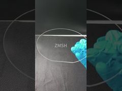 ​​6-дюймовая кварцевая подложка JGS2 для пластин DSP толщиной 1 мм, плавленый кремнезем для высокопроизводительных окон