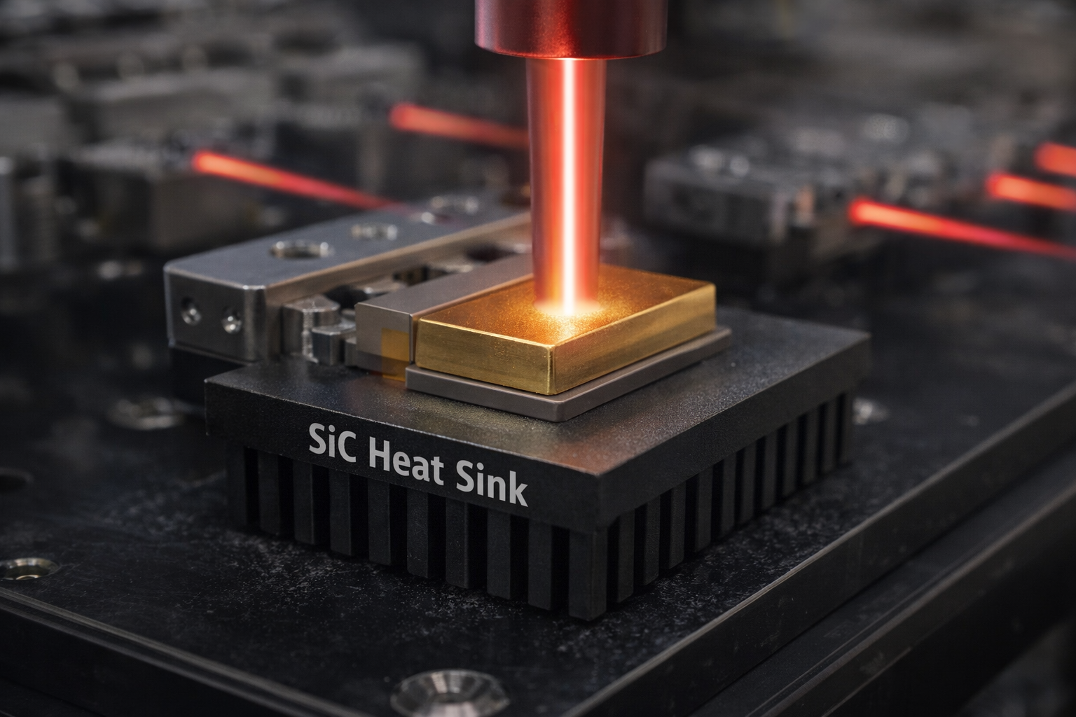 Последние блоги о компании Silicon Carbide Heat Sinks: The Material Enabling Next-Generation High-Power Laser Thermal Management
