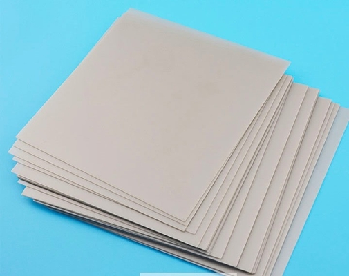 6 Inch 1.0mm Ceramic Substrate , Alumina Ceramic Plate For Semiconductor Processing