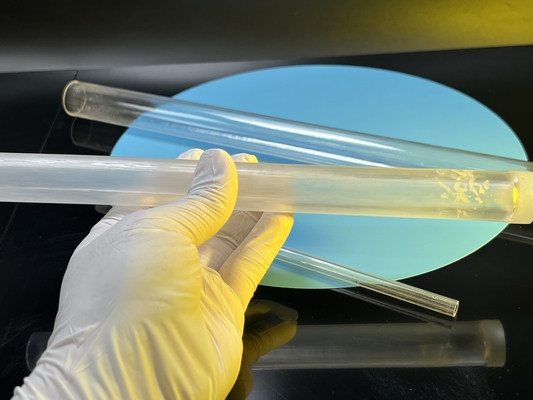 Купить Труба коррозионностойкого сапфира трубок предохранения от термопары прозрачного стеклянная Производство в сети