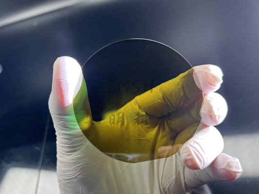 Купить подгонянный тип 4H-N Полу-изолируя вафли кремниевого карбида субстратов 4inch 6inch SiC Производство в сети