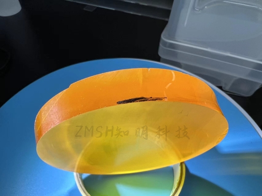 Купить Подгонянное сапфировое стекло лазера размера оптически желтое для лазера штаног Производство в сети