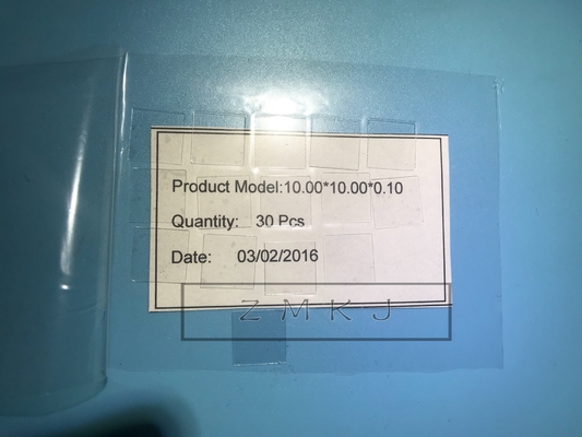 Купить Квадратные вафля сапфира/стекло сапфирового стекла 10кс10мм 5кс5мм для оптически объектива Производство в сети