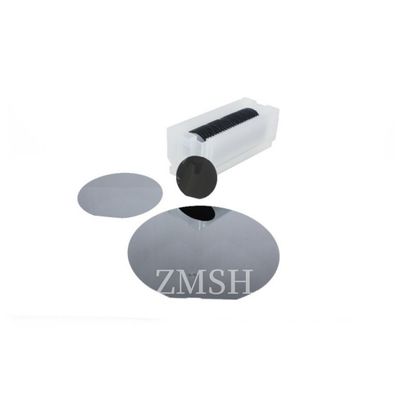 Купить 4-дюймовая пластина из карбида кремния СиС 4H-P Тип Диаметр 100 мм Толщина 350 мкм Главный класс Исследовательский класс Производство в сети