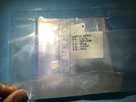 Купить Отполированное двойное бортовое сопротивление носки субстрата вафли Ал2О3 одиночного Кристл сапфира Производство в сети