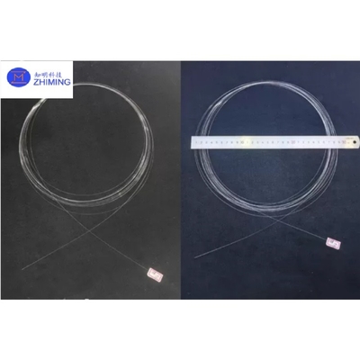 Купить Сапфировое волокно Al2O3 Однокристаллический прозрачный кристаллический оптический кабель Линия связи оптических волокон 25-500um Производство в сети