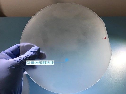 Купить Сапфировая пластина 8'' диам. 200мм ±0.2мм Толщина 725 мкм C-плоскость SSP, DSP твердость 9.0 Производство в сети