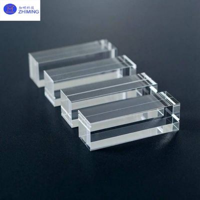 Купить Кварцевая оптическая стеклянная призма УФ-класса расплавленный кремний прямоугольный призма Производство в сети