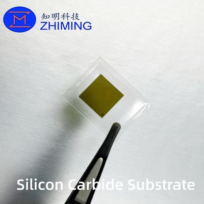 Купить 4H-N Type SiC Substrate 10x10mm Wafer for Power Electronics Производство в сети