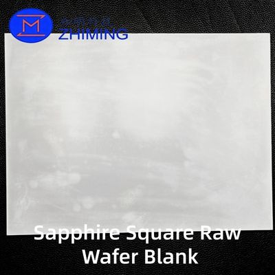 Купить Sapphire Square Raw Wafer Blank for Optical, Semiconductor, and High-Temperature Applications Производство в сети