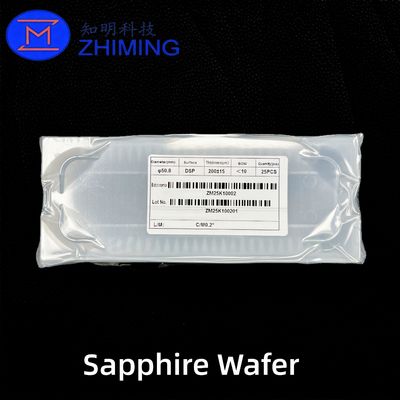 Купить 2-inch DSP Sapphire Wafer 200 µm Al₂O₃  for LED & Optical Applications Производство в сети