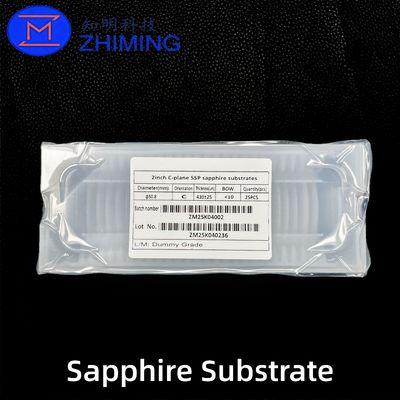 Купить 2-Inch C-Plane Sapphire Substrate for Process Development & Equipment Calibration Производство в сети