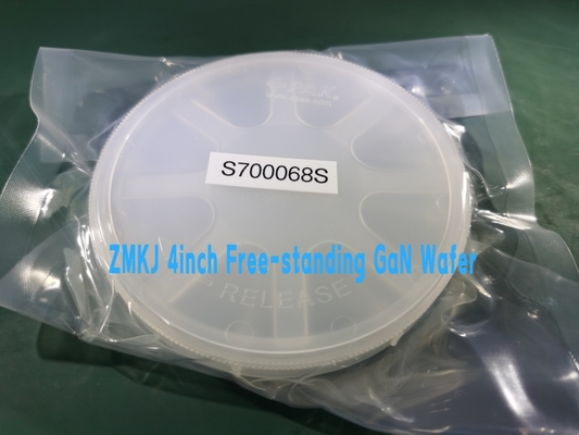 Купить Тип вафля n нитрида галлия 4inch Dia100mm свободная стоя HVPE GaN Производство в сети