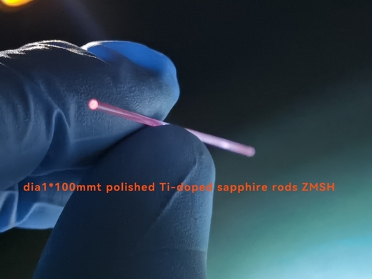 Купить Поверхностное отполированное Dia1*100mm Ti3 дало допинг объективу штанги сапфира для лазера Производство в сети
