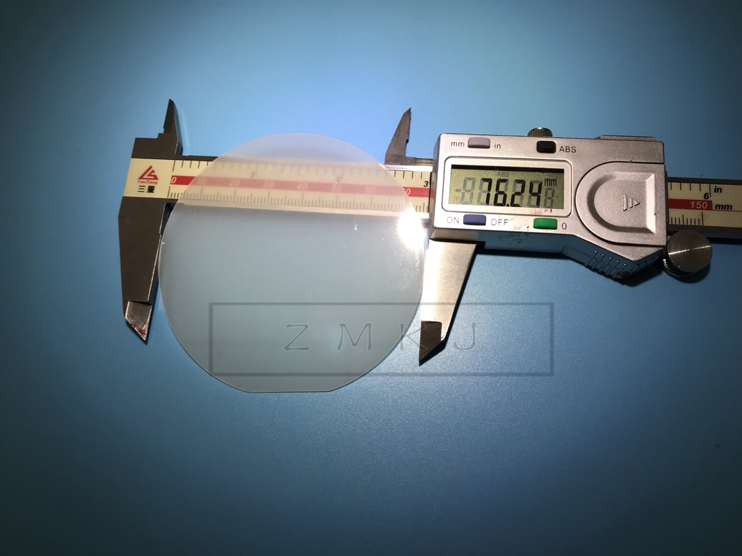 C - Axis Sapphire Wafer Single Side Polished 3 Inch Al2O3 Crystal Optical Lens