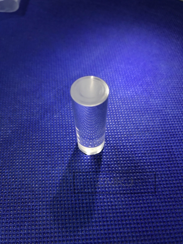 Customized Shape Synthetic Sapphire Rod Optical Stick 0.1 - 200mm Thickness