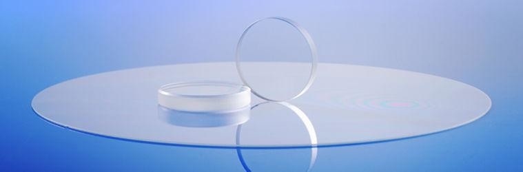 Single Crystal Ultra Thin Sapphire Wafer , Sapphire Substrate 2 Inch 0.1mm Thickness