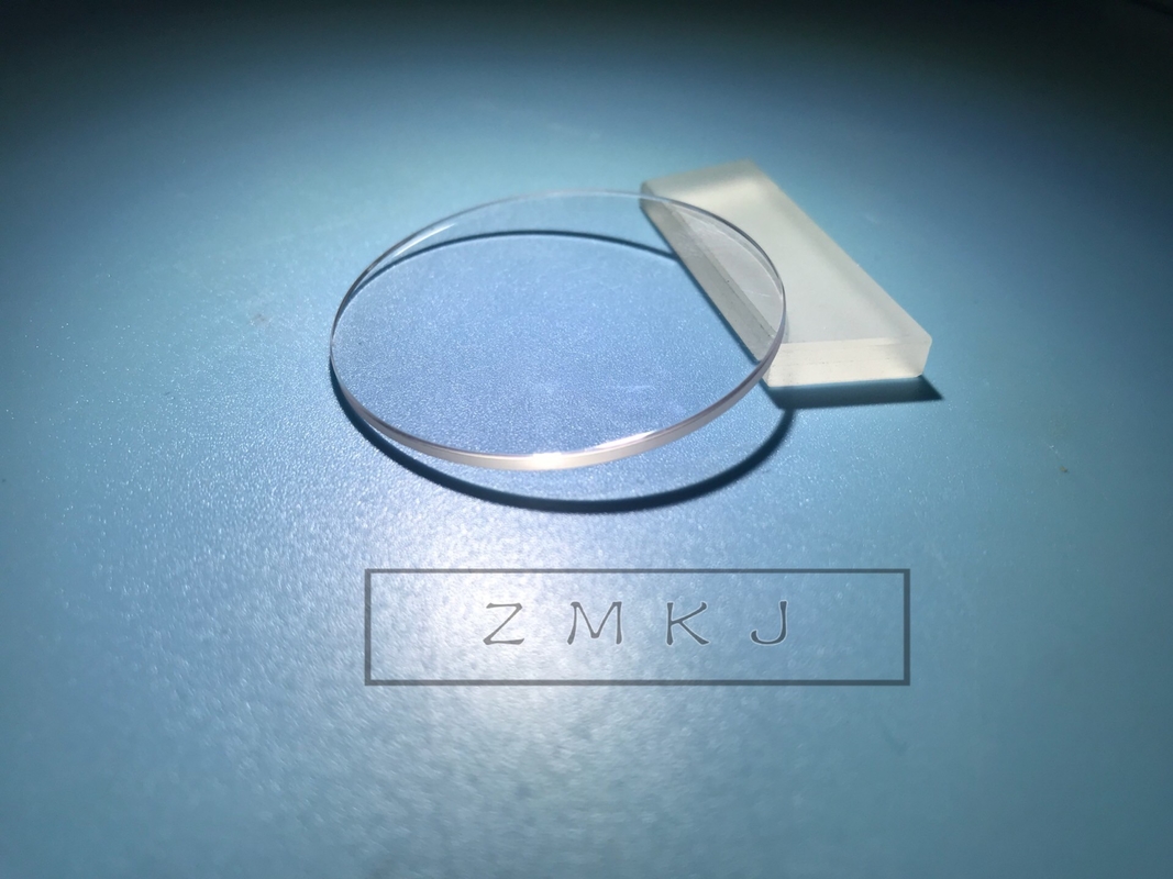 GS1 Grade Synthetic Fused Quartz Plate , Quartz Optical Window 2.2g/cm³ Density