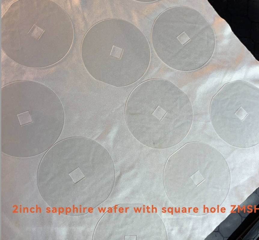 0.4mm Al2o3  Sapphire Wafers For Epitaxial Growth