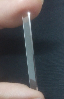 Wear Resistance Sapphire Parts Aluminum Oxide Crystal Substrate Glass Blade For Razor
