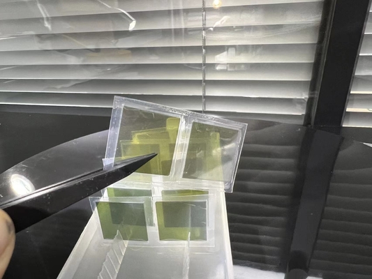 10 Mm x 10 Mm типа субстрата 6H Полу-изолируя SiC Кристл ранга исследования субстрата SiC