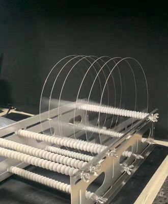 толщина вафли 1300mm 1500mm сапфира 8inch 0,725 Dia100mm c плоская одиночного Кристл