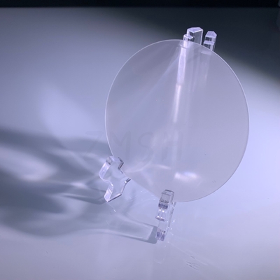 кварц стеклянное 4inch вафли сапфира толщины 100um 200um 300um 650um